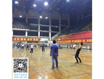 柯尼卡美能達復印機增值服務商--廣州科頤辦公舉辦的羽毛球賽第8回合圓滿結束